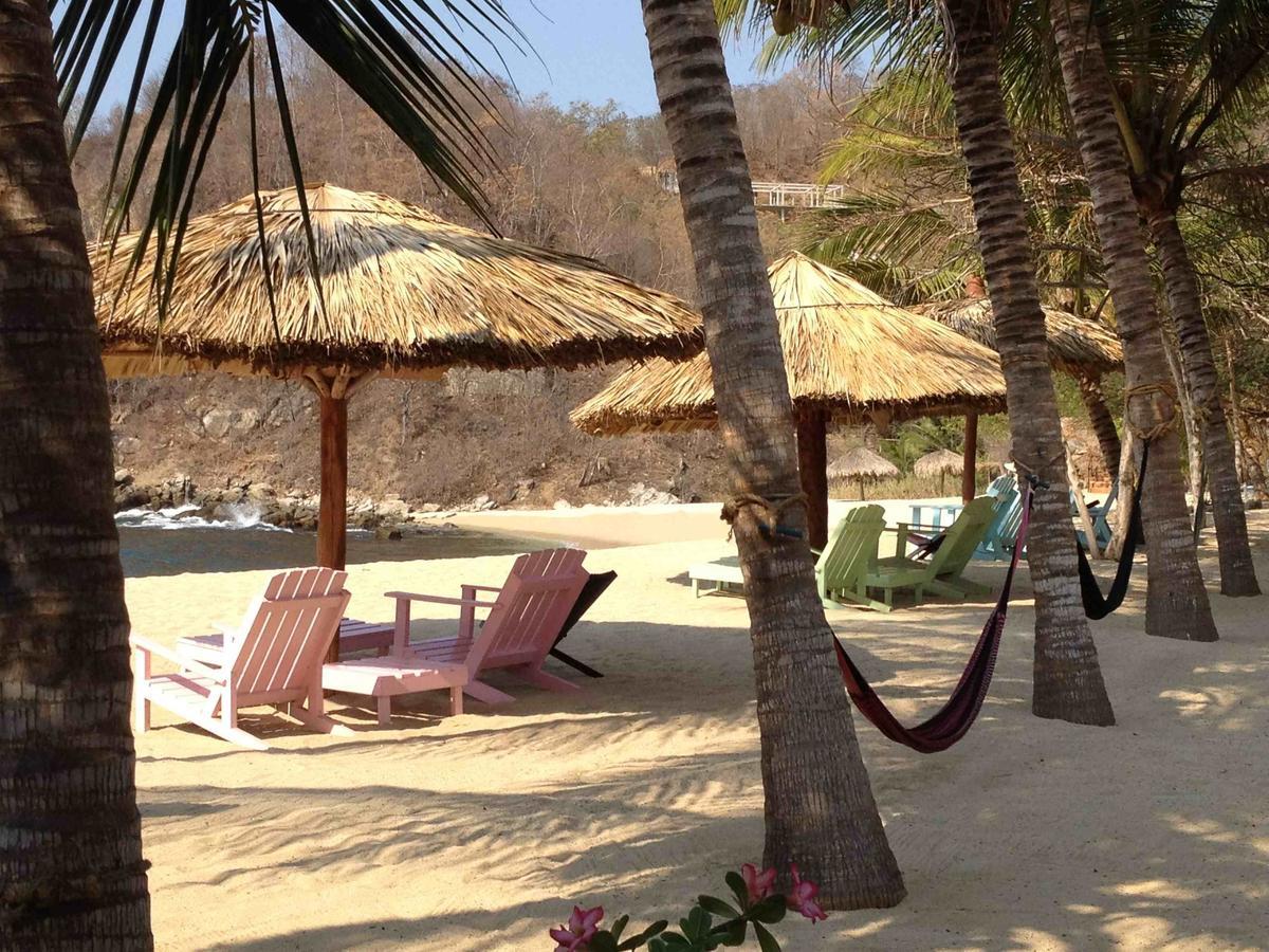 Casa Luna Playa Hotel Puerto Ángel Exterior foto